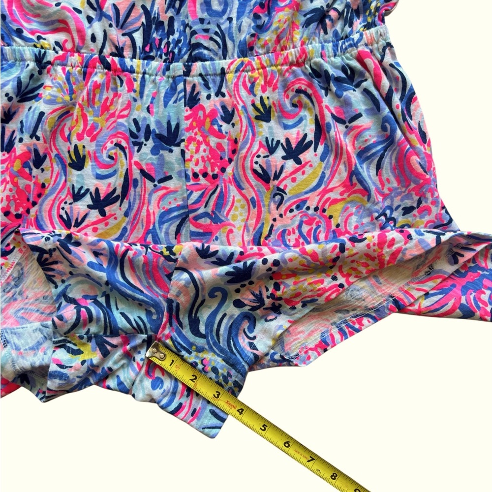 Lilly Pulitzer Del Lago Romper So Sofishisticated Medium - Picture 11 of 14
